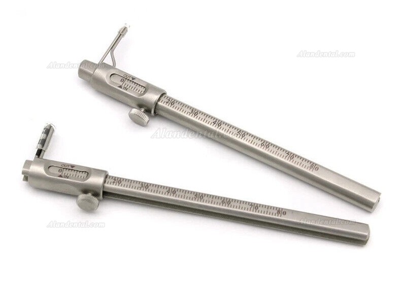 Dental Implant Measuring Gauge Scale 0-80mm Orthodontic Sliding Caliper